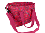 Sac Lunch Isotherme pompons cerise