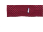 Bandeaux jersey pois bordeaux