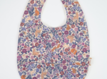 Bavoir tissu plastifié comptine enchantée rose