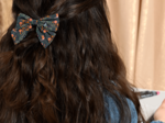 Barrette noeud papillon birdy