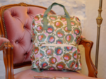 Sac à dos pliable Gaby fleur de thé