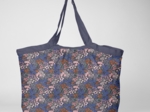 Sac cabas moyen monet lilas