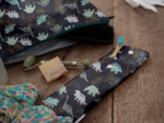 Pochette brosse à dents jurassic dino marine