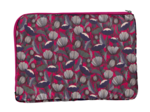 Pochette ordinateur 15 pouces pavot  fuchsia