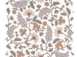 Tissu coton au mètre rêve de jasmin