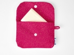 Pochette Savon fuchsia pailleté