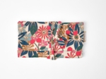 Pochette à bijoux cerise en fleur
