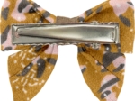 Barrette Mini Noeud Papillon gypso ocre