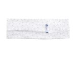 Bandeaux jersey broderie anglaise blanche