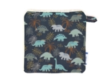 Carré Démaquillant Lavable jurassic dino marine