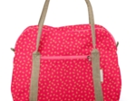 Sac bowling feuillage or rose