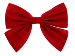 Barrette noeud papillon rouge foncé