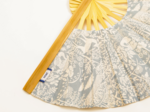 Eventail toile de biche