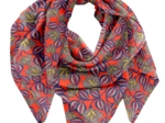 Foulard pompon calypso