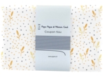 Coupon tissu 1 m epis de blé ex1098
