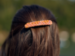 Barrette cheveux tressée shanti