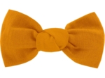 Barrette petit noeud ochre
