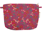 Pochette tissu badiane framboise