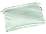 Mini pochette tissu gaze vert d'eau