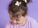 Barrette petit papillon reveil printanier