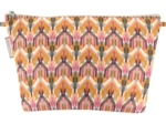 Trousse de toilette ikat ocre