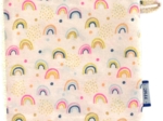 Carré Démaquillant Lavable arc en ciel