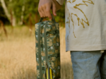 Trousse double compartiment safari kaki