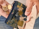 Mini pochette porte-monnaie eden indien