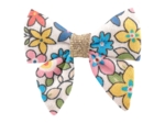 Barrette Mini Noeud Papillon mille et une fleurs