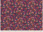 Coupon tissu jersey 1 m - Hippie fleurie