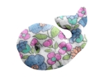Barrette Baleine pastel fleuri