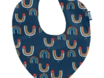 Bavoir bandana poules en ciel