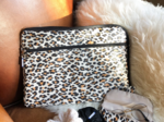 Pochette ordinateur 15 pouces leopard