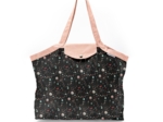 Sac cabas taille moyenne plissé constellations