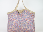 Sac cabas grand comptine enchantée rose