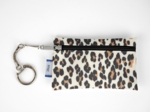 Pochette porte-clés leopard