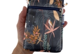 Pochette téléphone matelassée paradis sauvage