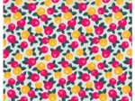 Coupon tissu 1 m agrumes pop