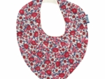 Bavoir bandana rouge corolle