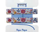  Barrette croco moyenne lianes printanieres