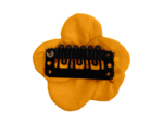 Mini Barrette Pétales de Fleur ochre