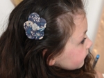 Petite Barrette Pétales de Fleur parade royale