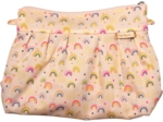 Pochette plissée arc en ciel