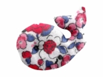 Barrette Baleine rouge corolle