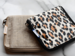 Petit Portefeuille Charlie leopard