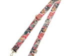 Bandoulière étroite cerise en fleur