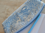 Trousse scolaire toile de biche
