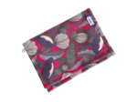 Portefeuille compact pavot  fuchsia