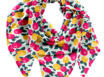 Foulard pompon agrumes pop