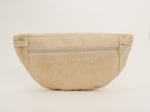 Petit sac banane velours côtelé large doré